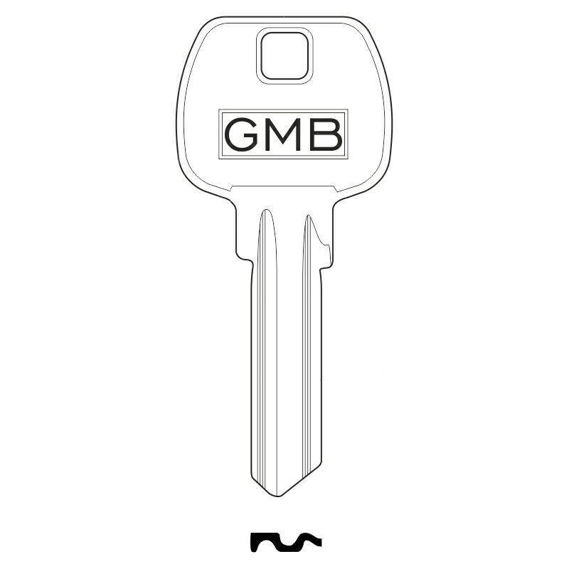 GMB key - Square head