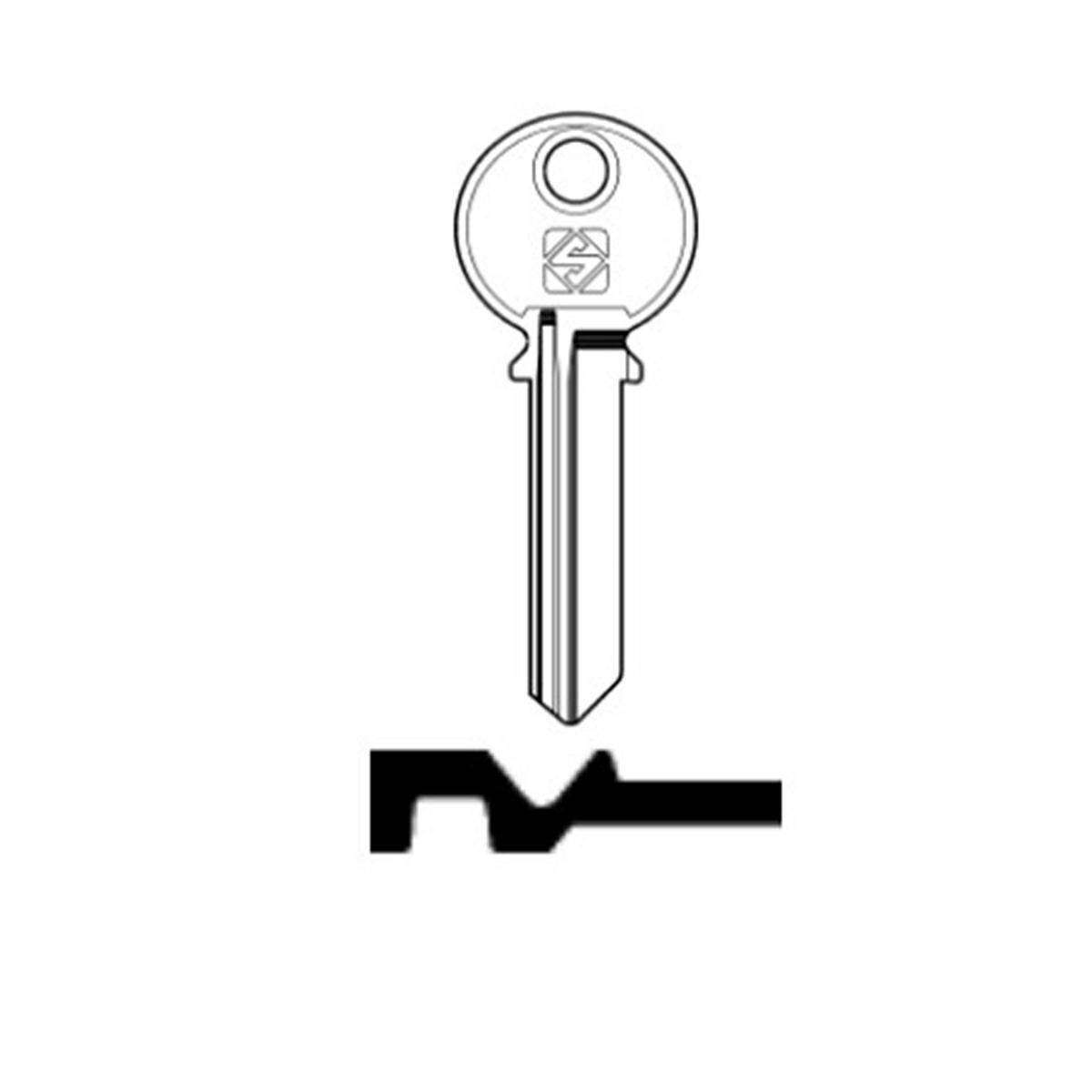 Schlüssel Silca IF7