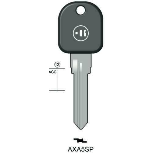 Notched key - Keyline AXA5SP