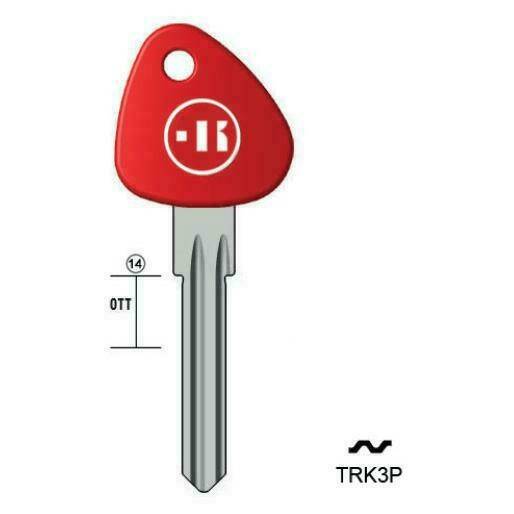 Notched key - Keyline TRK3P