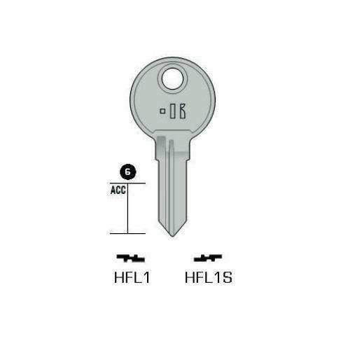 Notched key - Keyline HFL1