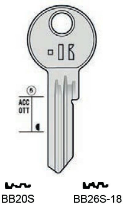Schlüssel BB20S