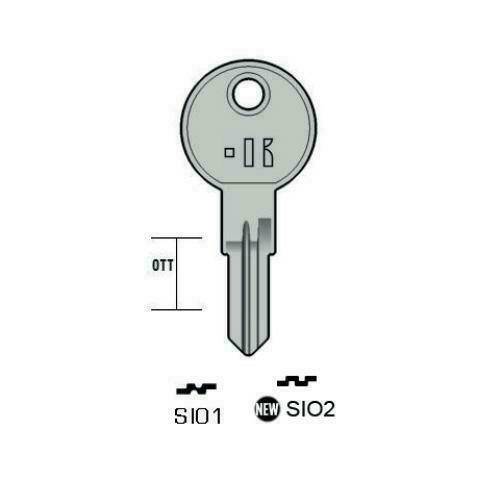 Angekerbter schlüssel - Keyline SIO1