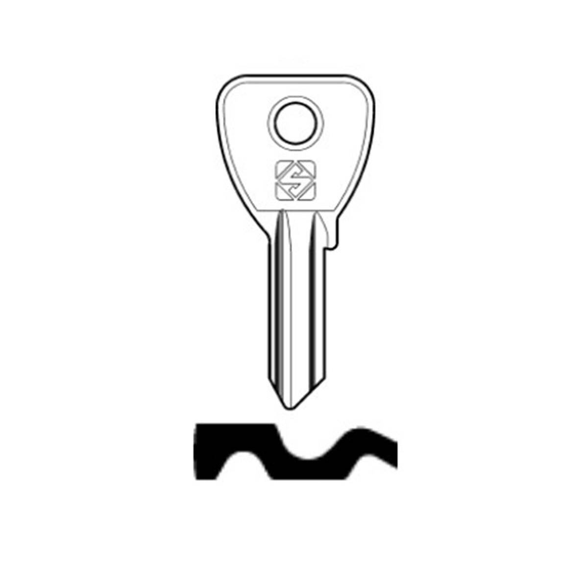Schlüssel Silca OC236