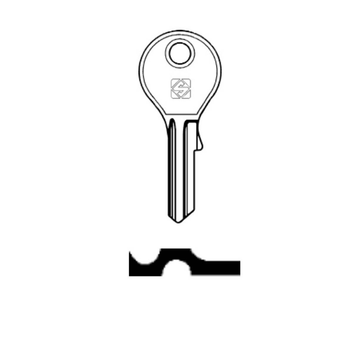 Schlüssel Silca DM4R