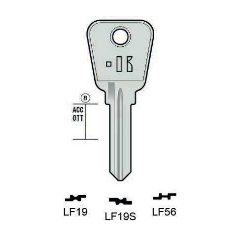 Angekerbter schlüssel - Keyline LF19