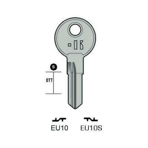 Notched key - Keyline EU10