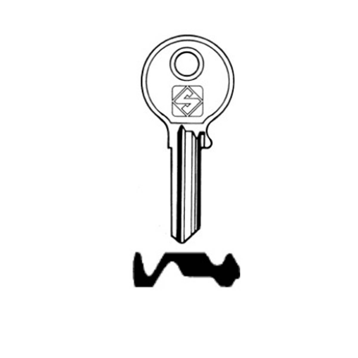 Schlüssel Silca CE21R