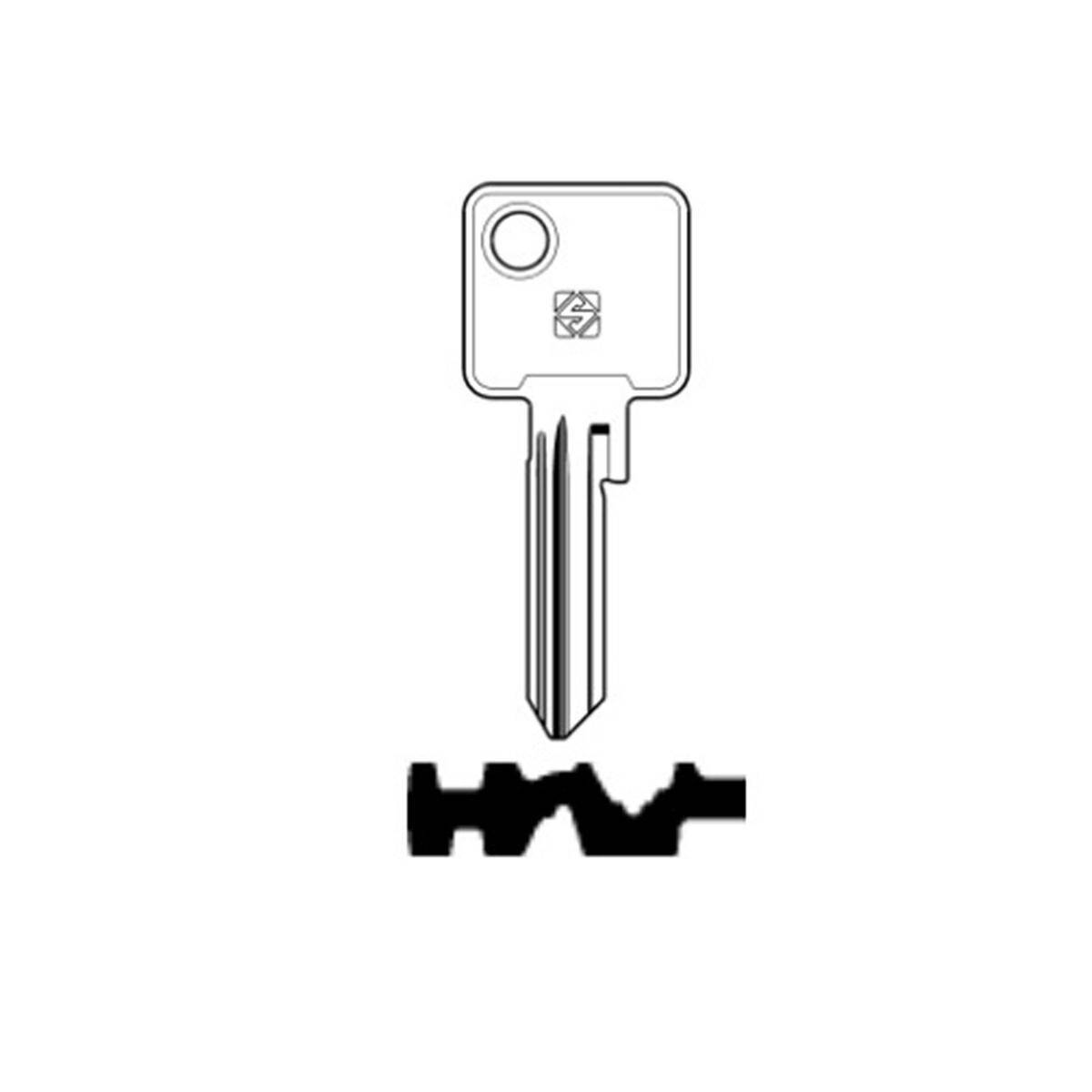 Schlüssel Silca AB61