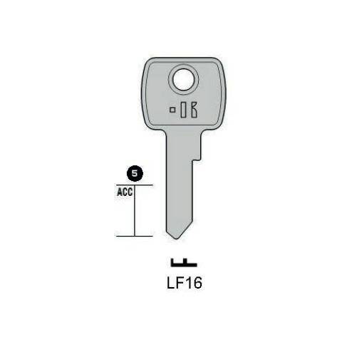 Angekerbter schlüssel - Keyline LF16