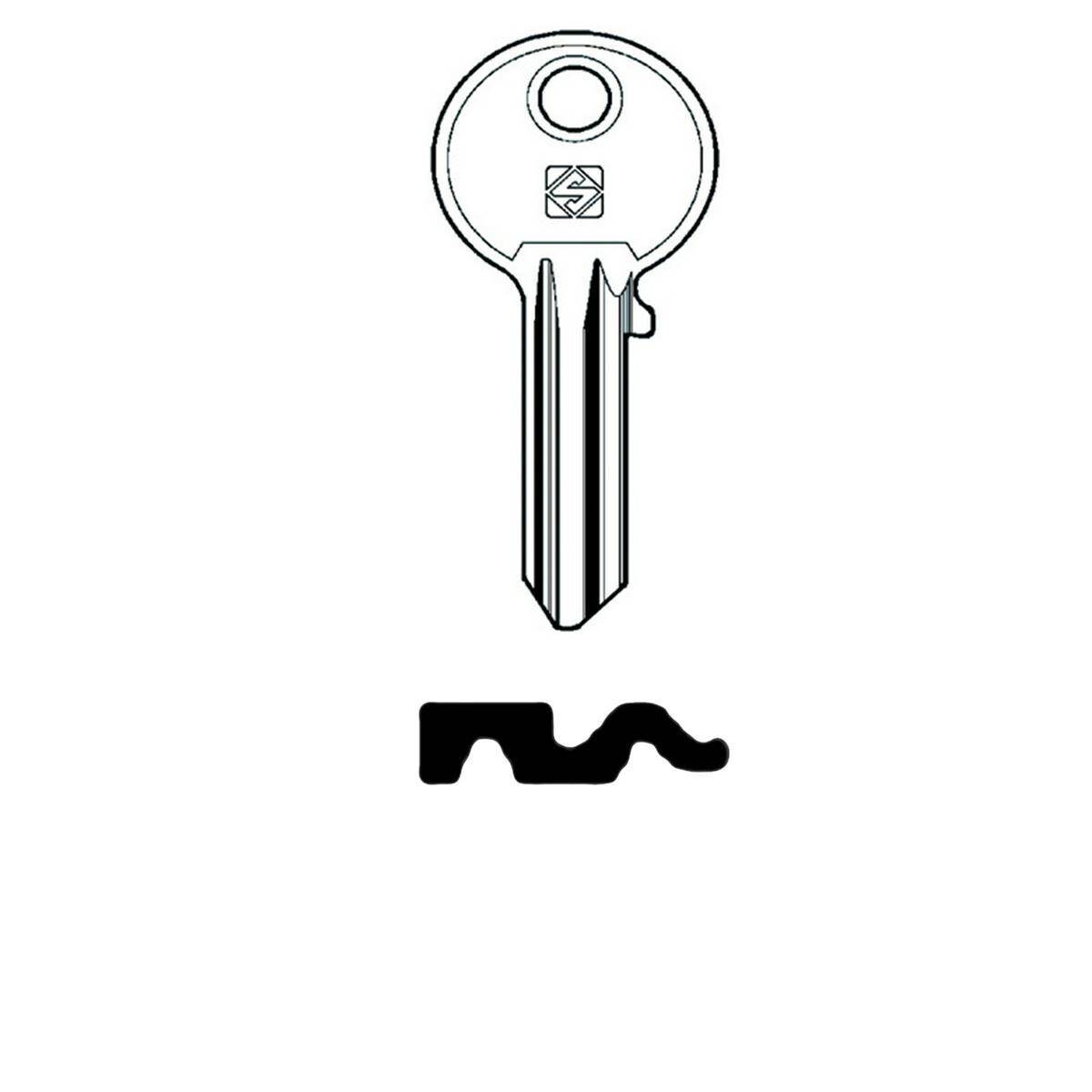 Schlüssel Silca IE31