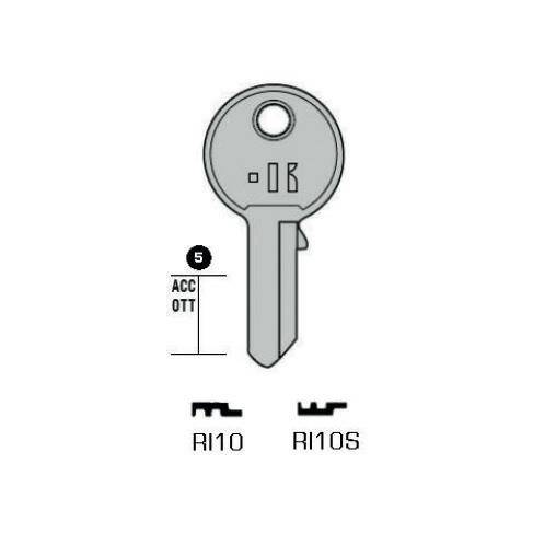 Notched key - Keyline RI10