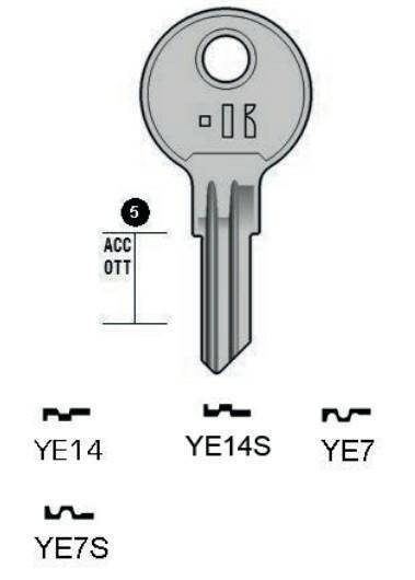 Klucz YA18R