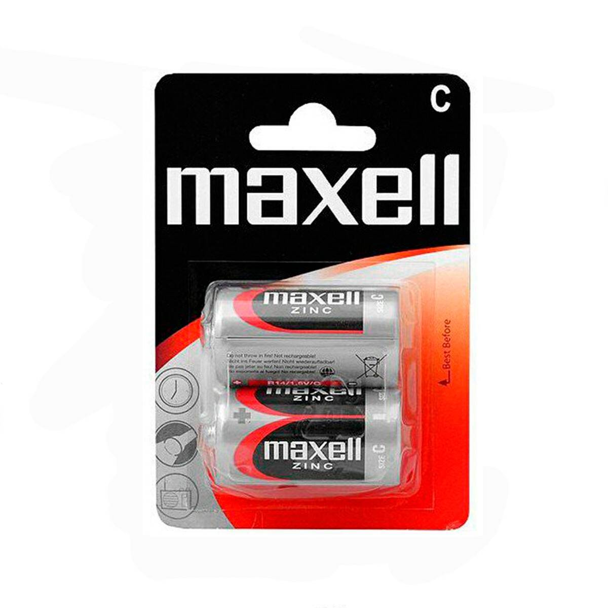 Batterie Maxell R14 MN1400 1,5V 2 stck