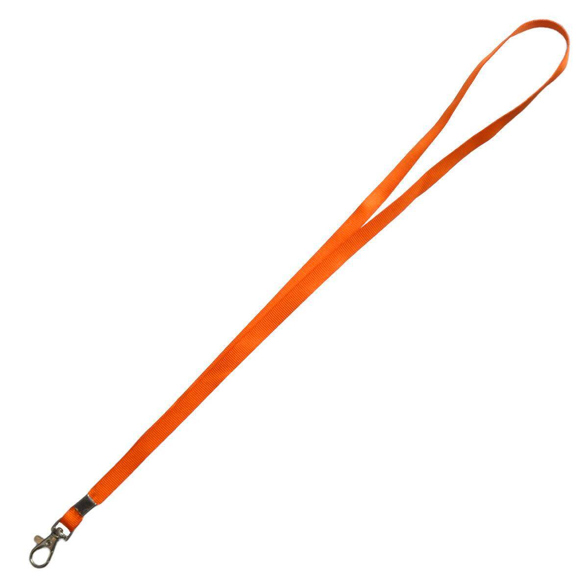 Schlüsselband - orange - 10mm x 900mm