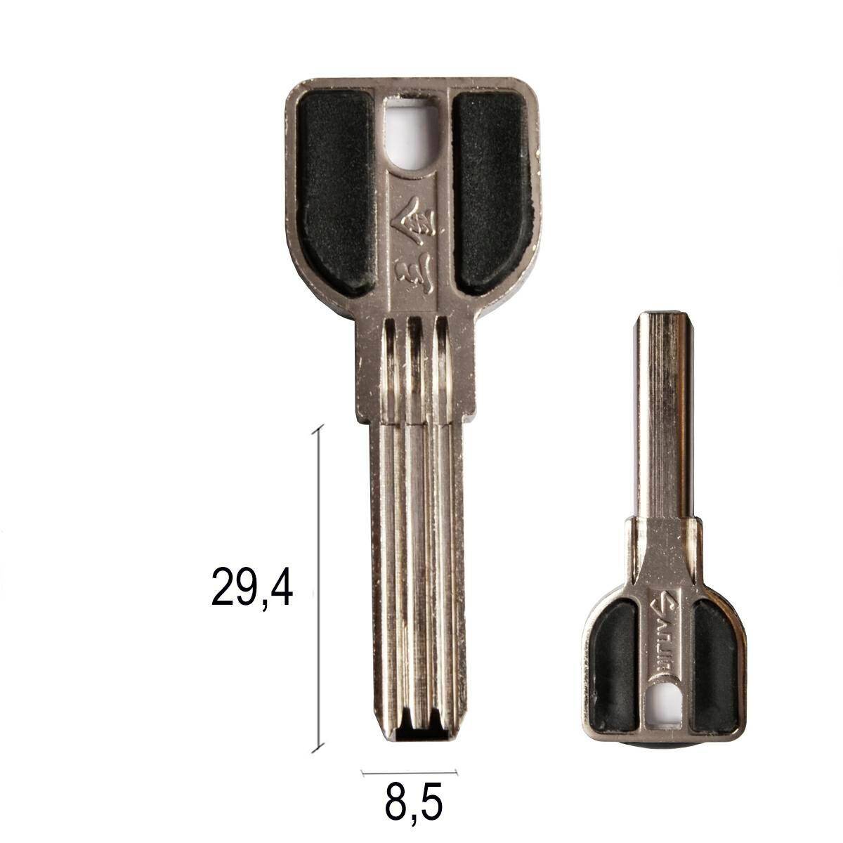Chinese key 29,4 x 8,5 x 2,5
