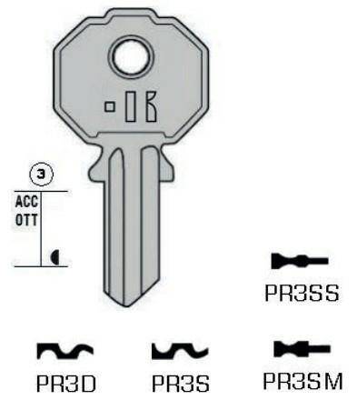 Schlüssel PF5S