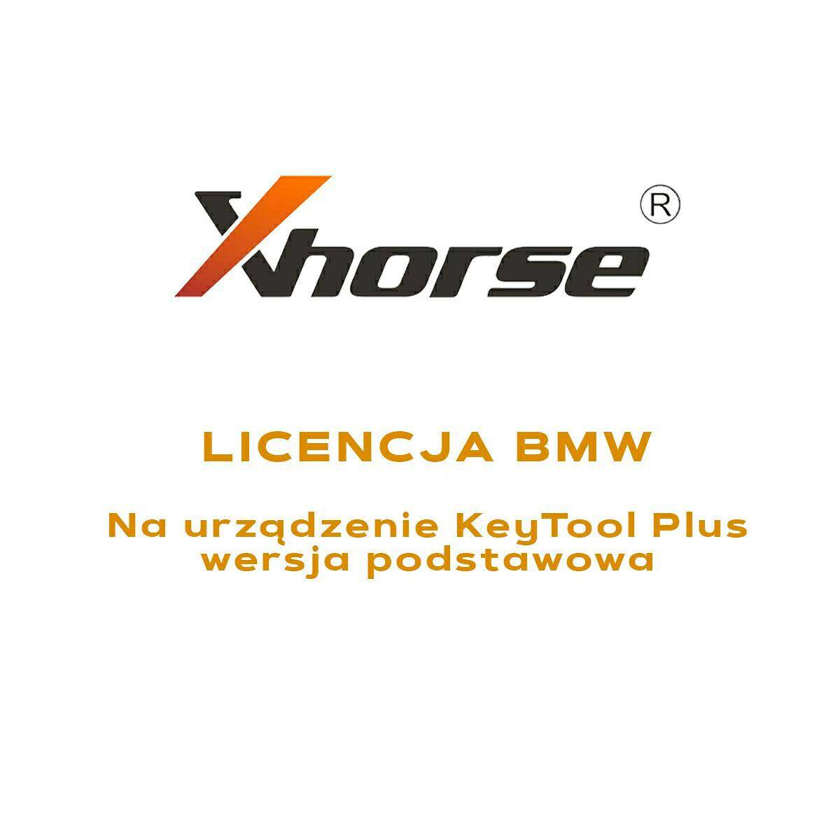 Licencja Xhorse BMW na Key Tool Plus