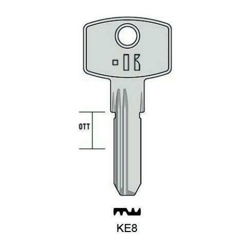 KLUCZ NAWIERCANY - KEYLINE KE8