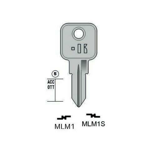 Notched key - Keyline MLM1S