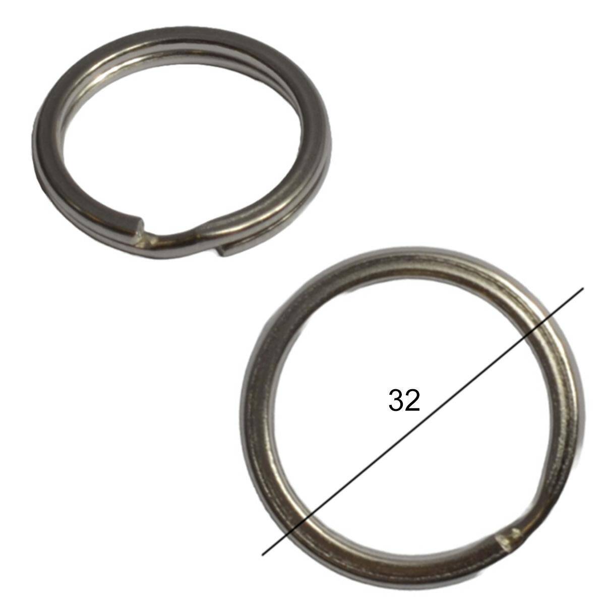 Key rings - flat - 32 mm