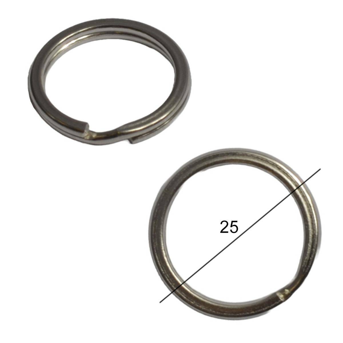 Key rings - flat - 25 mm