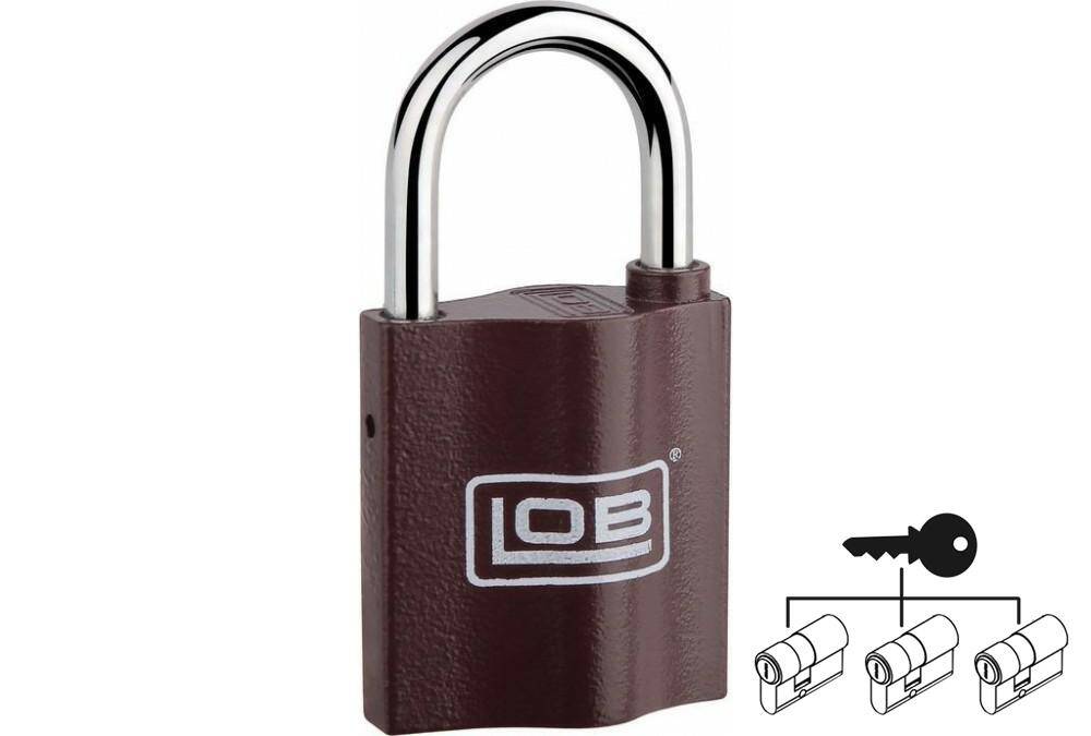 Vorhängeschloss K350 zamak-bolzen lack.