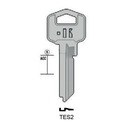 Angekerbter schlüssel - Keyline TES2