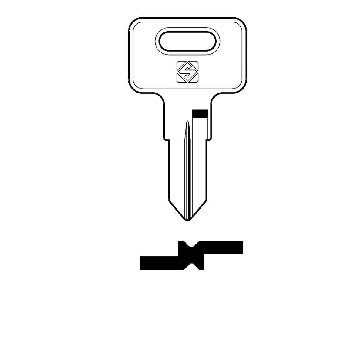 Key Silca MBL1