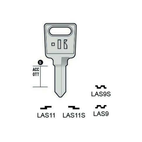 Angekerbter schlüssel - Keyline LAS11S