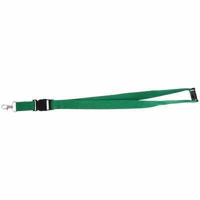 Green keyholder with a safety clamp