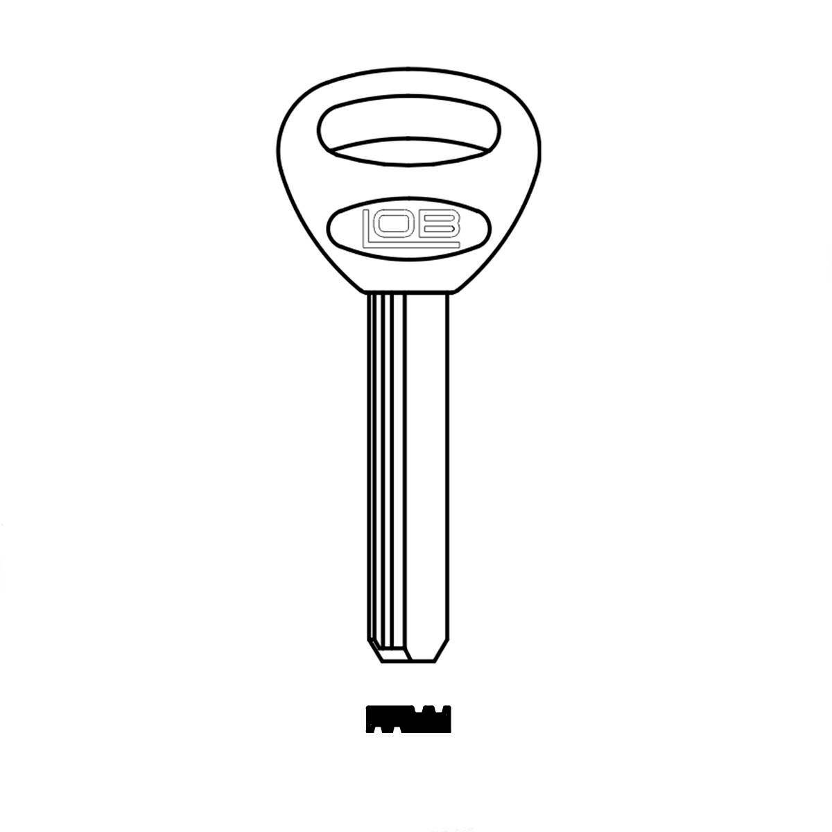 Schlüssel LOB AF101