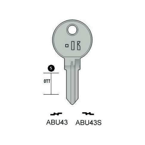 Notched key - Keyline ABU43