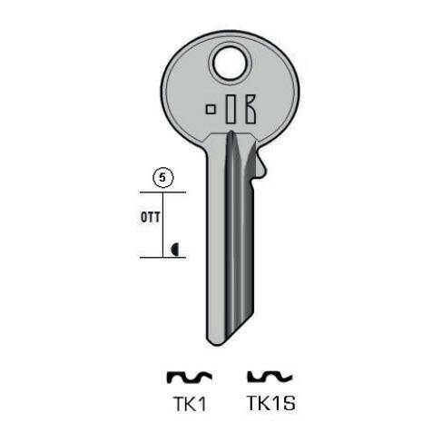 Notched key - Keyline TK1