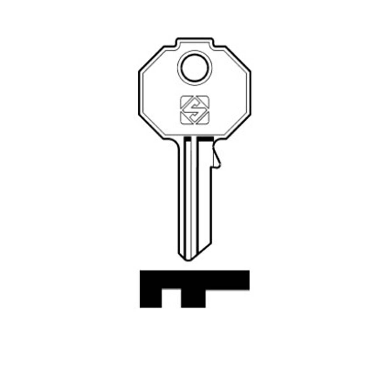 Schlüssel Silca PF1R