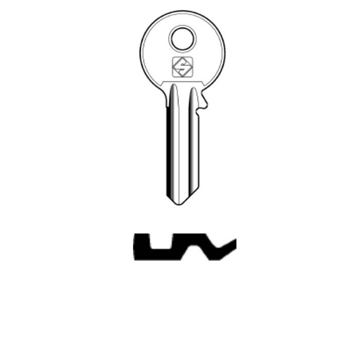 Schlüssel Silca VI1R