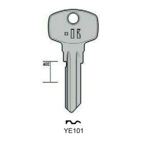Notched key - Keyline YE101