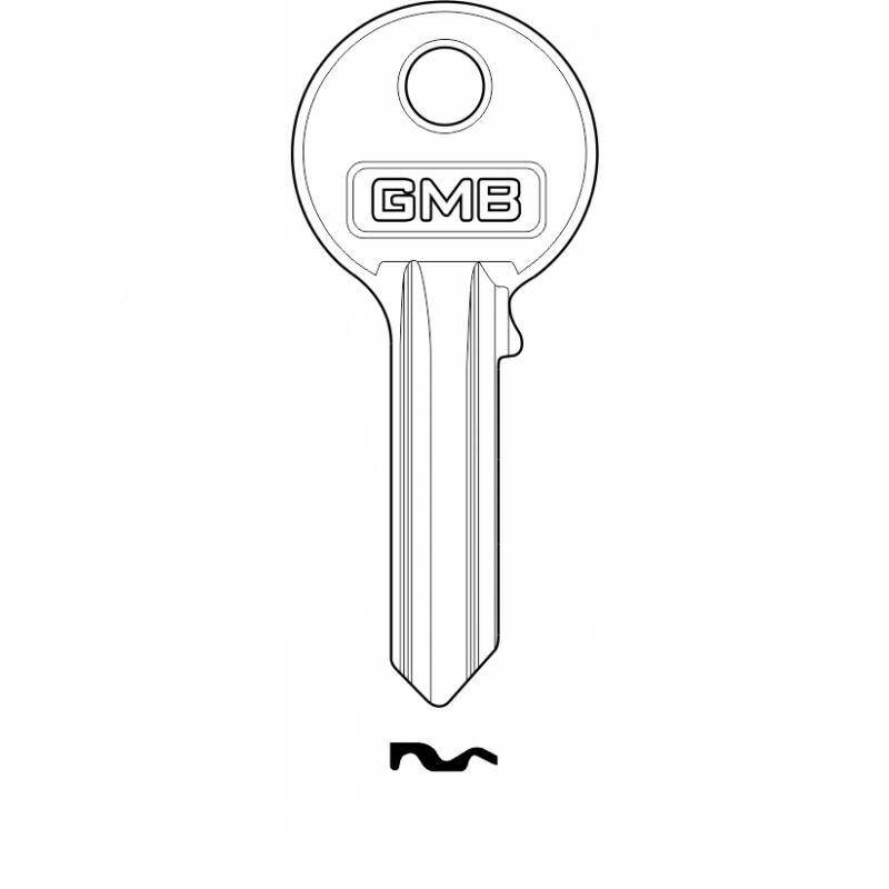 Klucz GMB - Okrągła głowa 