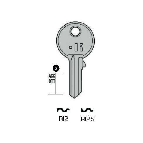Notched key - Keyline RI2S