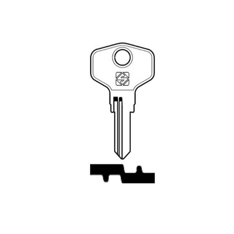 Schlüssel Silca JU13R
