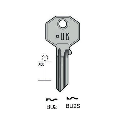 Notched key - Keyline BU2