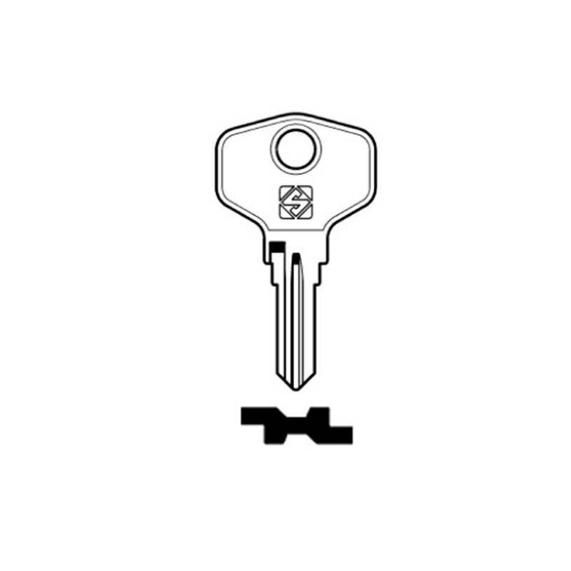 Schlüssel Silca HPP1R