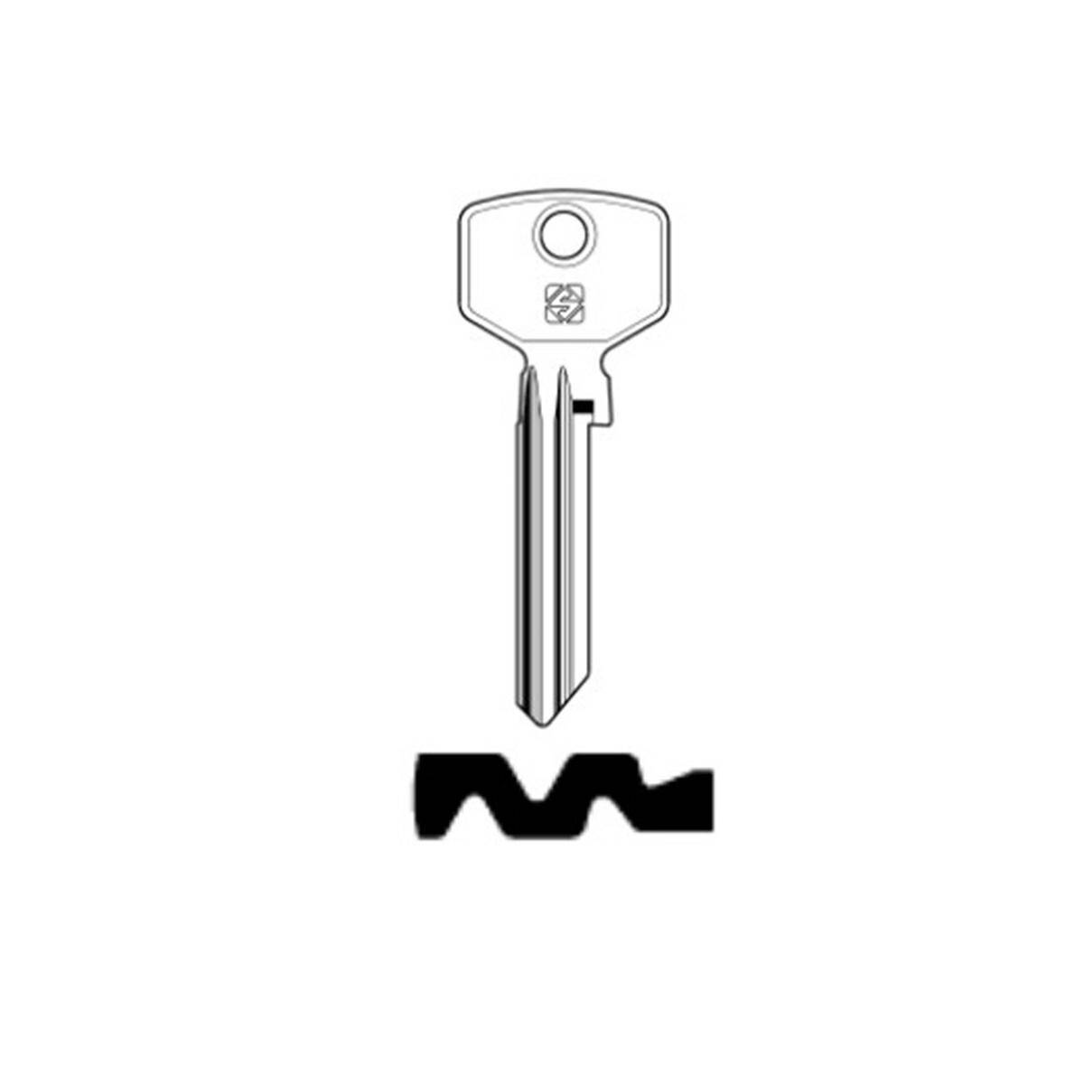 Schlüssel Silca TR8