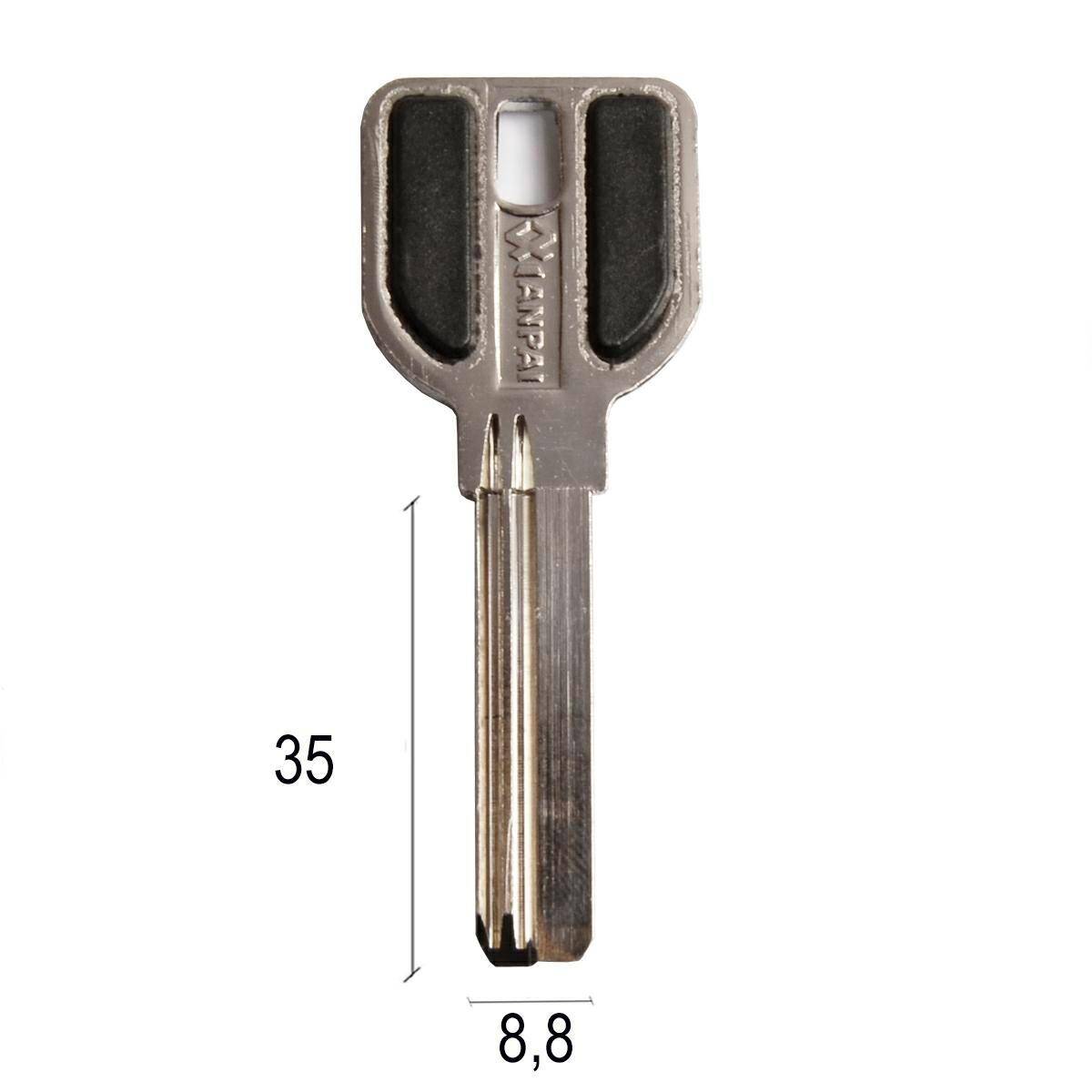 Chinese key 35 x 8,8 x 2,3