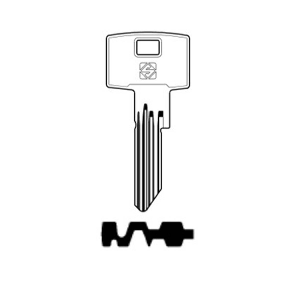Schlüssel Silca PHF12