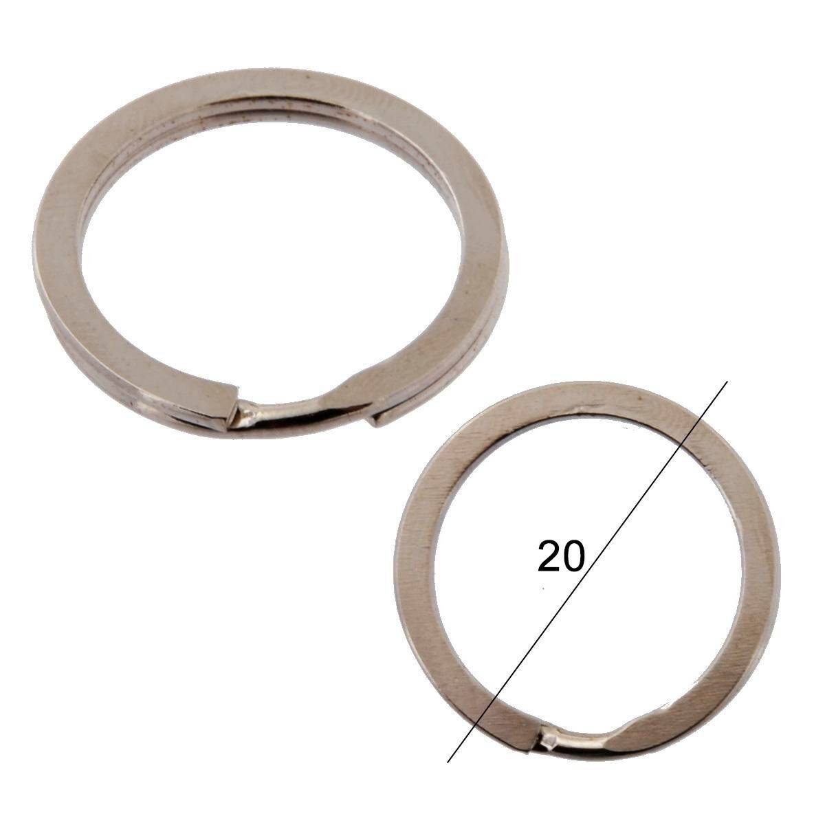 Key rings for keys WIS flat diameter 20mm