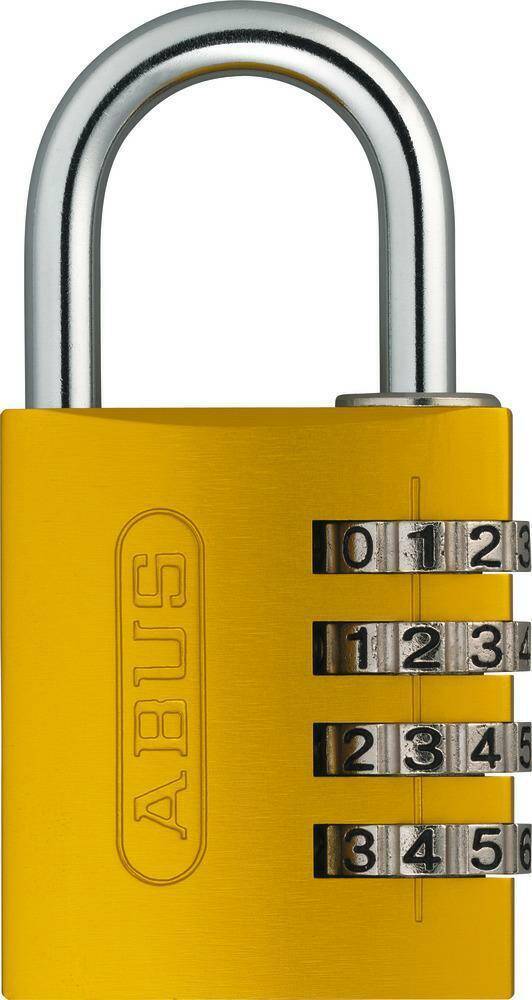 ABUS 724/40 40mm gelb encodieren Vorhängeschloss