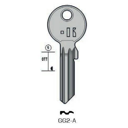 KLUCZ NACINANY - KEYLINE GG2-A