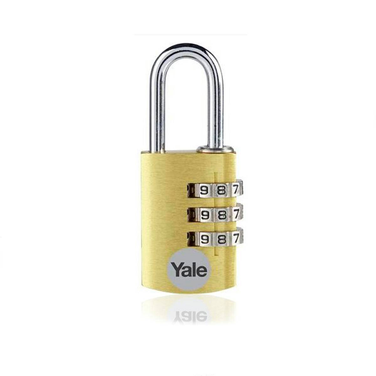 Cypher padlock Yale | aluminum - gold 28mm