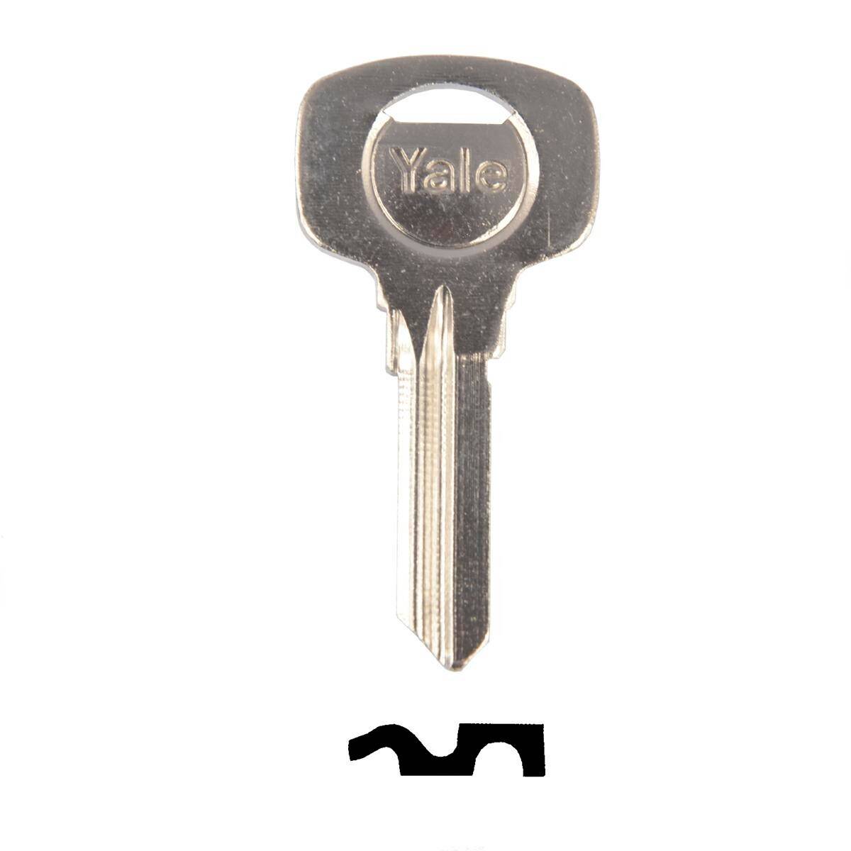 Schlüssel Yale - YPADBLANK2
